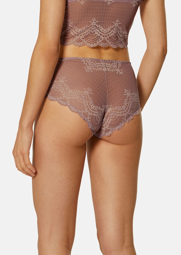 Panty made from semi-transparent lace 2