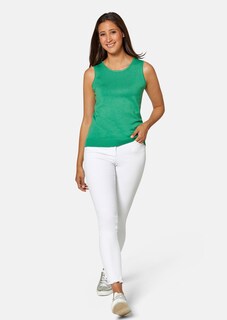 Knitted top made from soft viscose stretch thumbnail 2