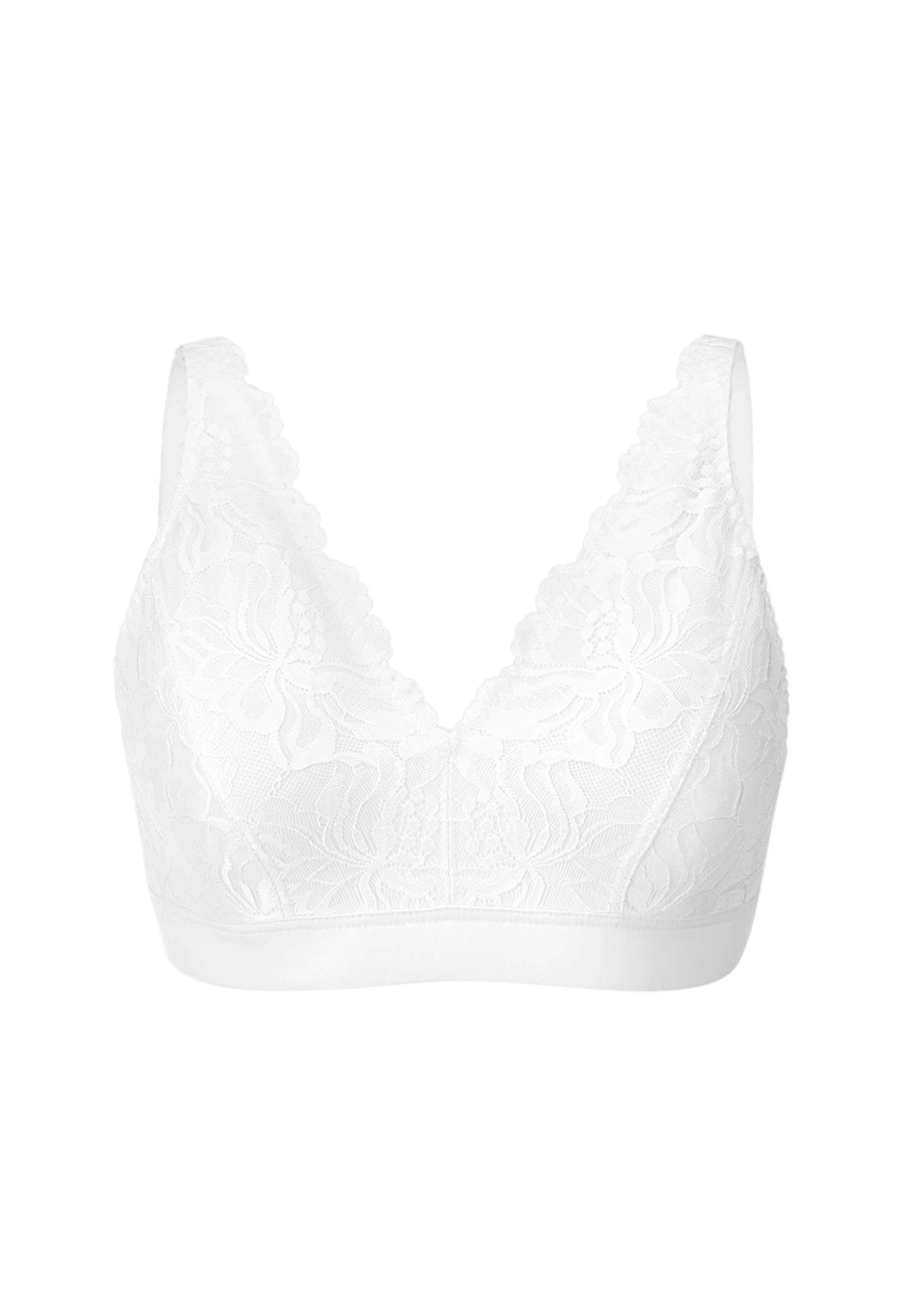 Soutien-gorge en dentelle, sans armatures