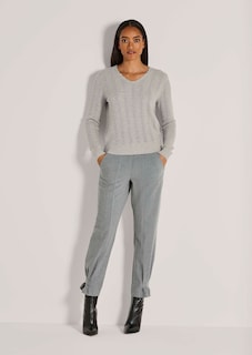 Kaschmir-Pullover mit filigranem Ajour-Muster thumbnail 2