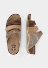Mules en cuir avec semelle à mémoire de forme thumbnail 2