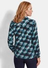 Bluse aus reiner Viskose mit Smokdetails thumbnail 3