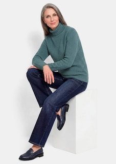 Warmer Strickpullover mit Rollkragen thumbnail 4