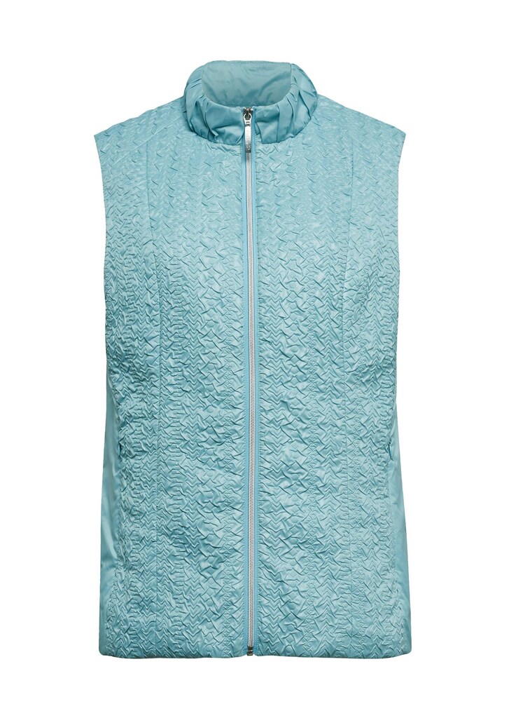 Licht vest met mooie plooien