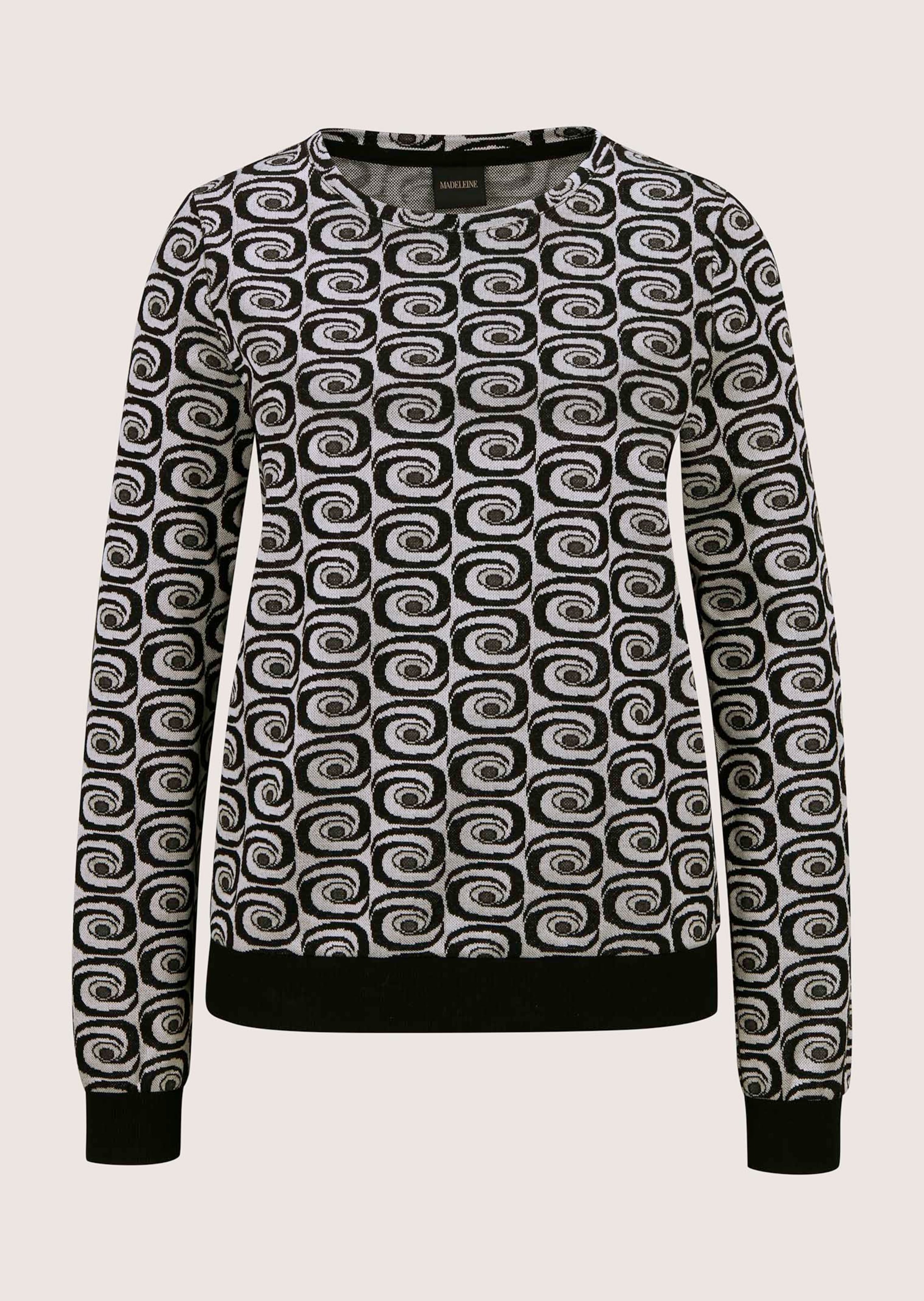 Sweatshirt mit Retro-Muster