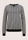 Sweatshirt mit Retro-Muster thumbnail 6