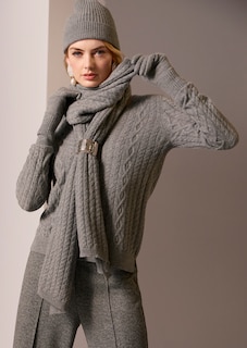 Kaschmir-Pullover mit V-Ausschnitt thumbnail 7