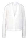Kurze Ajour-Strickjacke thumbnail 6