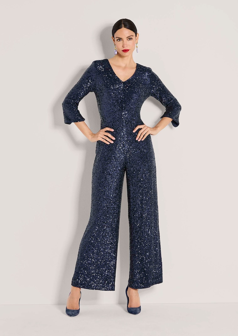 Combi-pantalon à paillettes