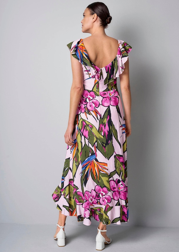 Kleid mit Volant am Ausschnitt 2