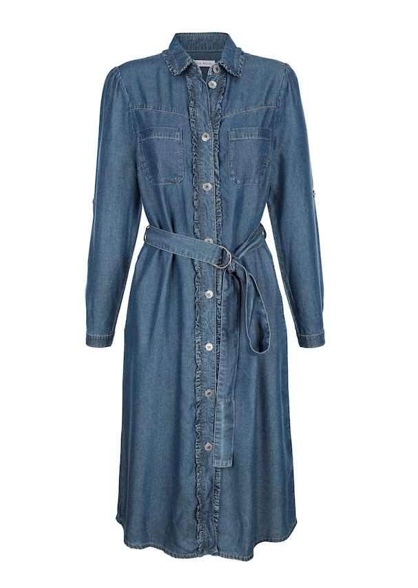 Jeanskleid mit Knopfleiste 5
