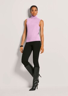 Ärmelloser Rollkragenpullover thumbnail 2
