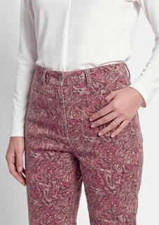 Corduroy broek LOUISA met paisleymotief thumbnail 5