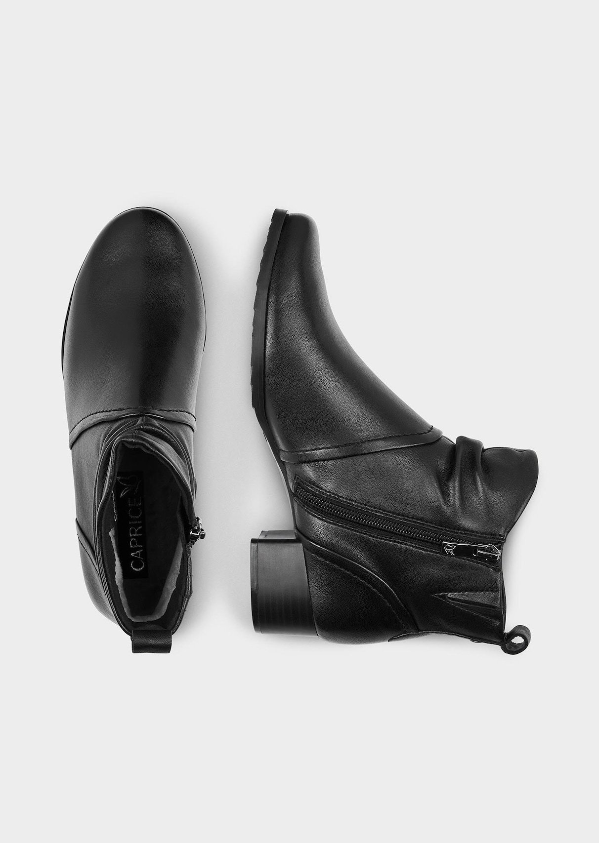 Bottines Femme Daim Élégantes - Bout Pointu, Talon Bloc Confort, Fermeture Éclair Latérale - Bottines De Transition Chic Et Tendance