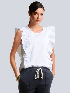 Shirt mit Volant thumbnail 4