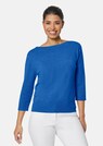 Kaschmirpullover mit U-Boot-Ausschnitt thumbnail 1