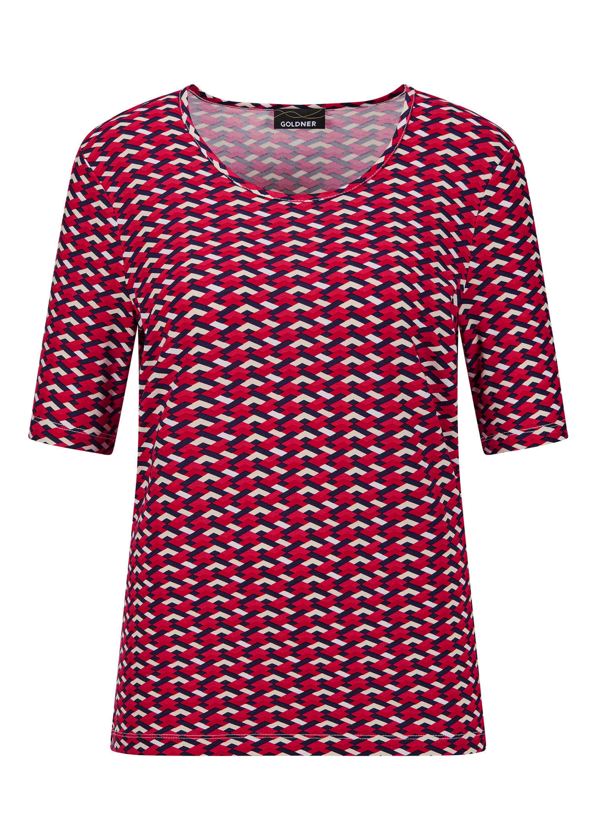 Jersey-Shirt mit grafischem Print