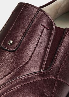 Élégants mocassins en cuir souple thumbnail 3