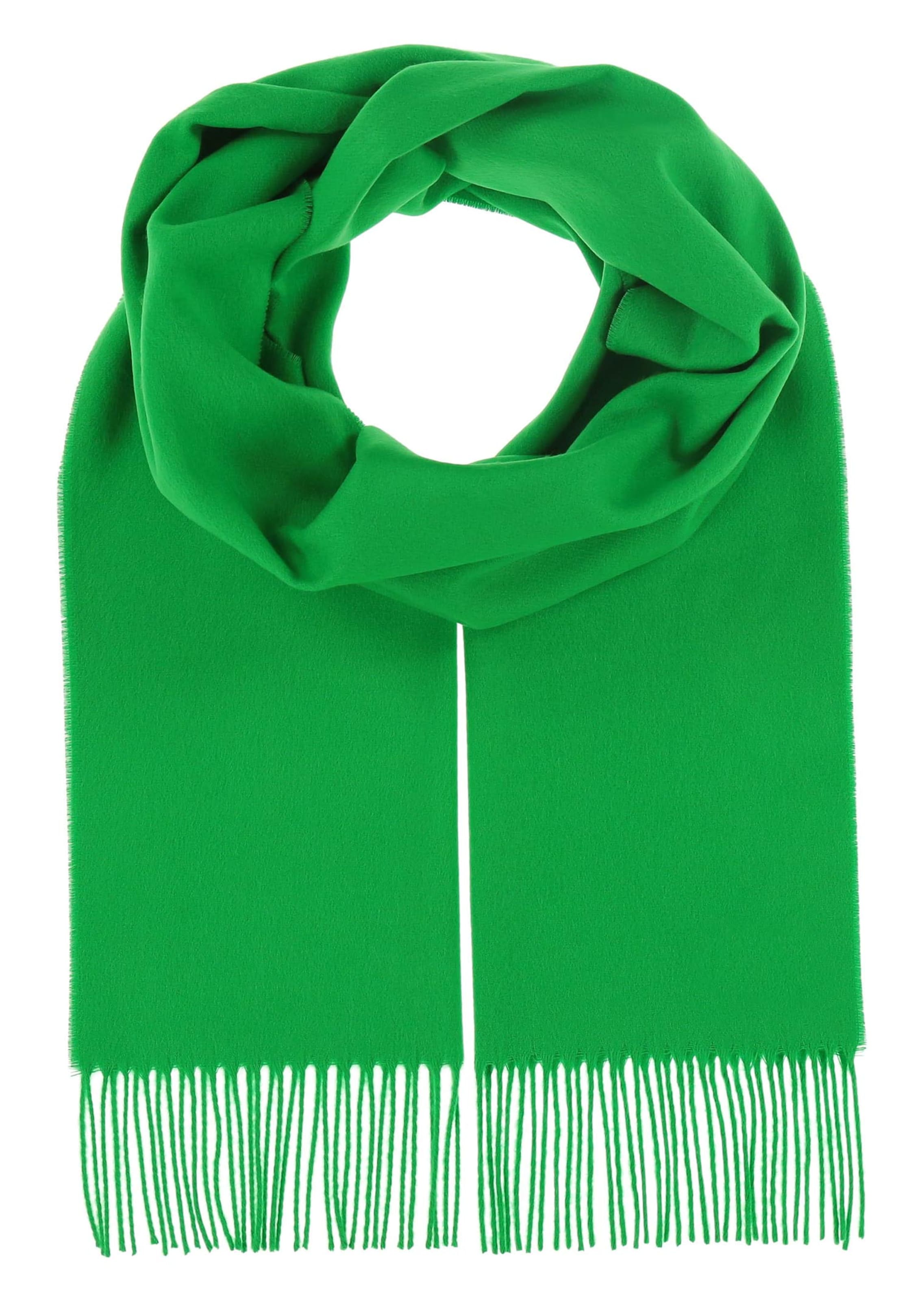 Echarpe toucher cachemire - vert - Gr. 0 de Goldner Fashion