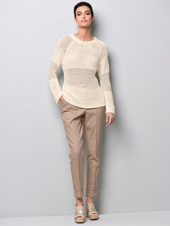 Pullover mit Strickmuster thumbnail 2