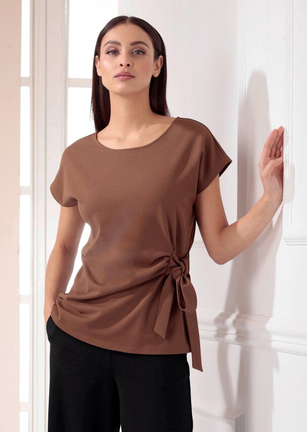 Shirt mit Knotendetail 2