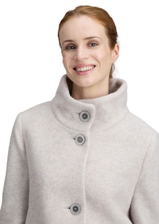 Manteau laineux élégant, avec col montant thumbnail 4