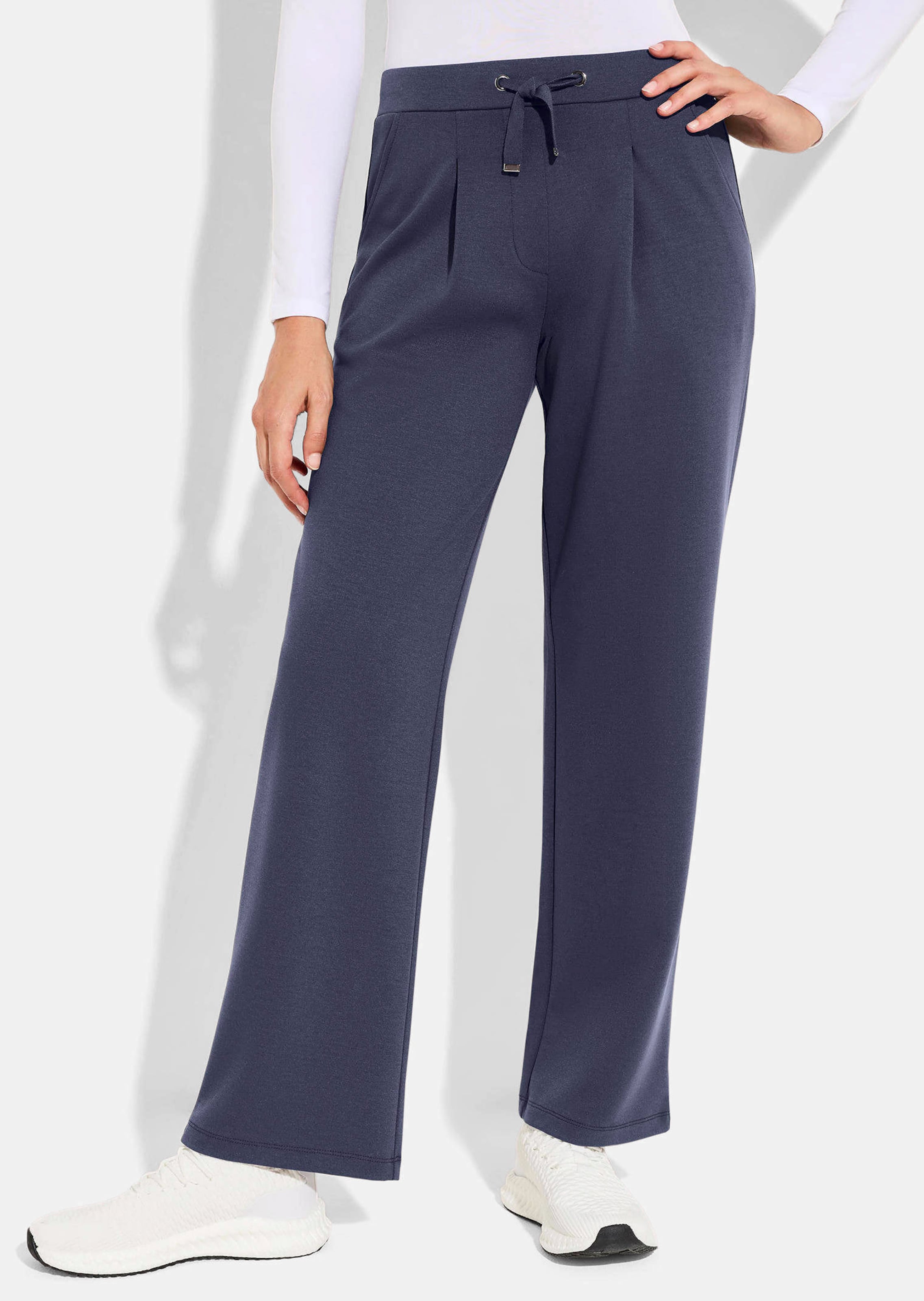 Pantalon de loisirs en jersey de viscose