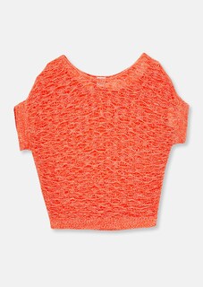 Ribbon yarn jumper with bicolour effect thumbnail 6