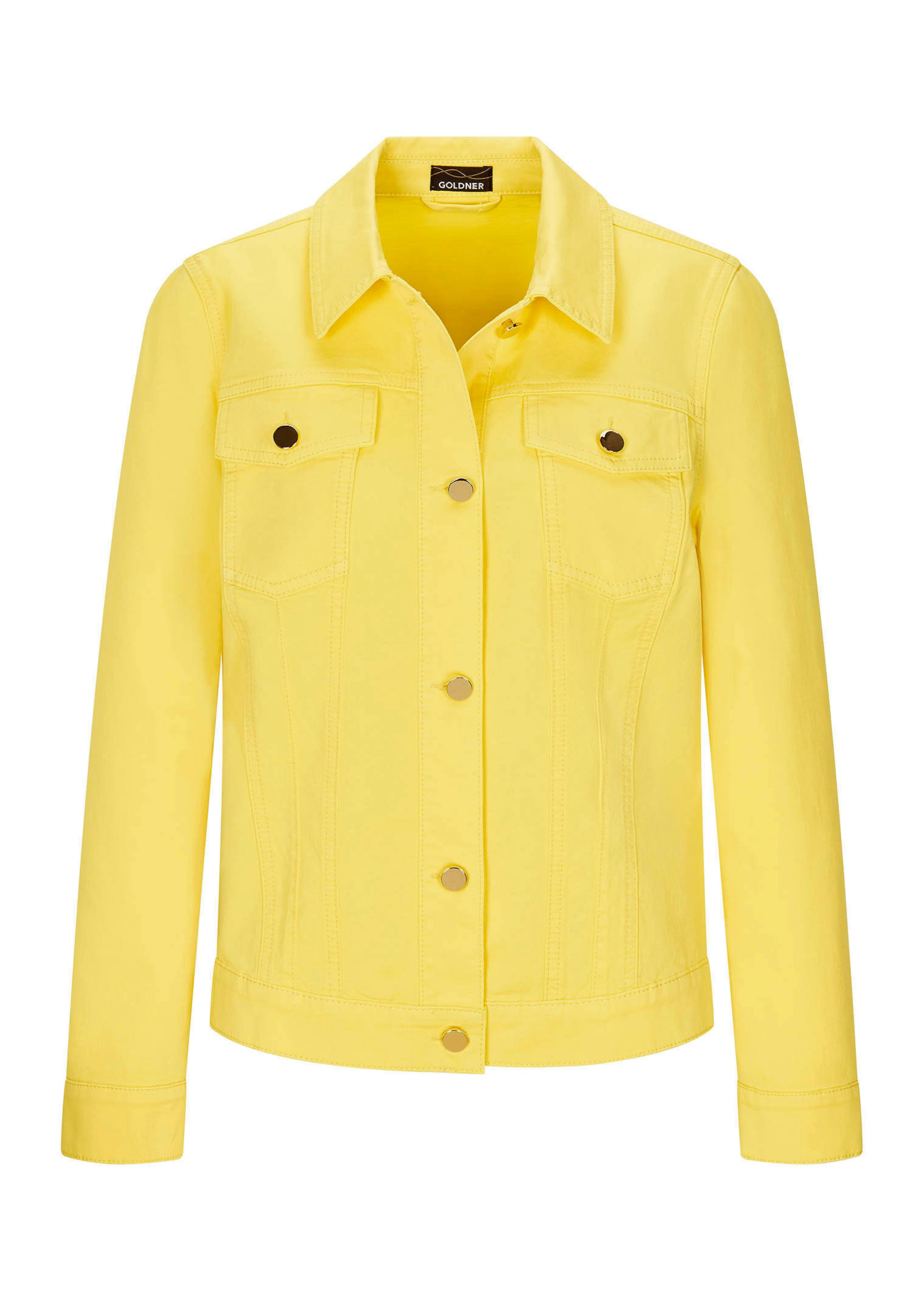 Jeansjacke in taillierter Form