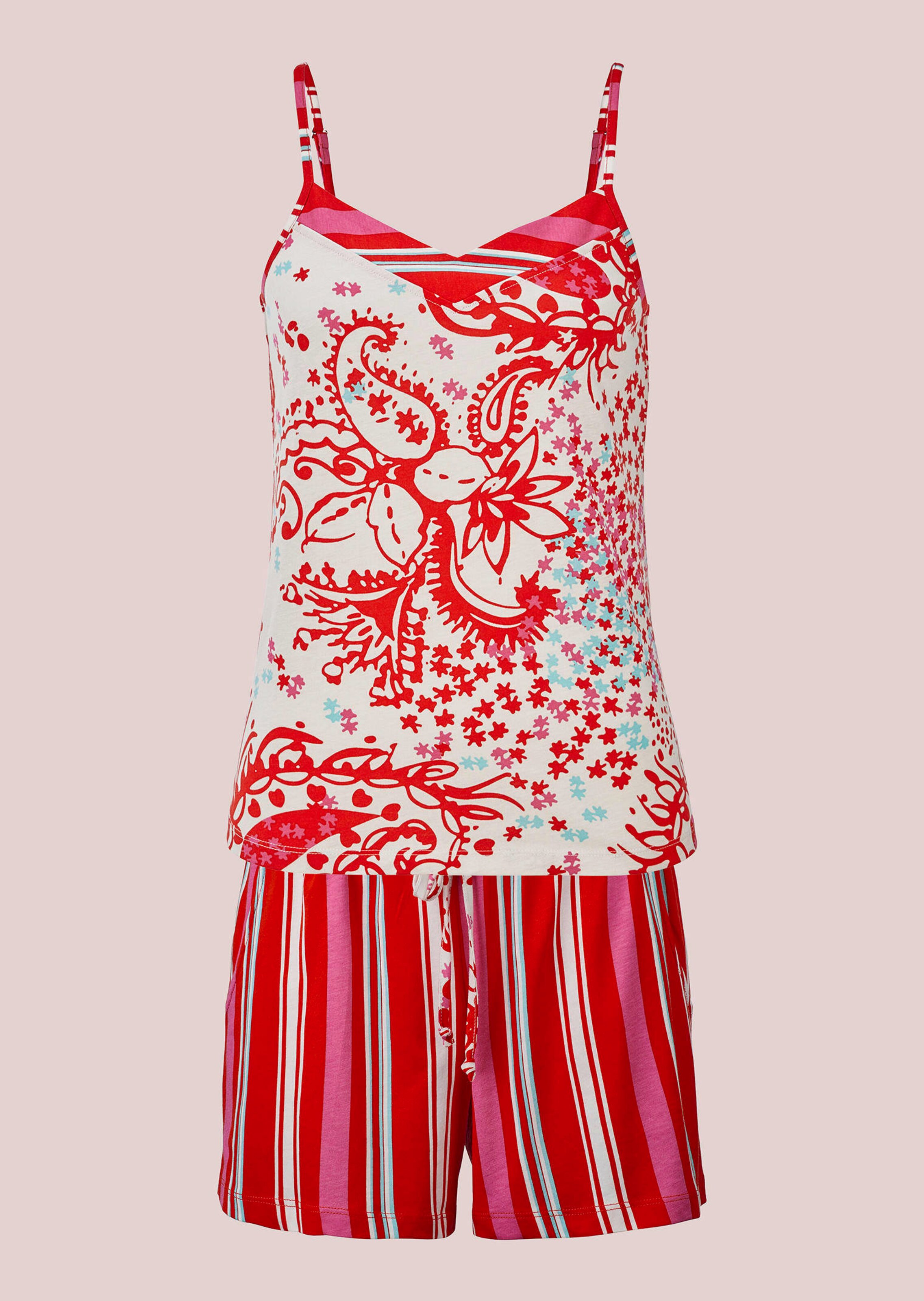 Shorty-Set mit Spagettiträgern