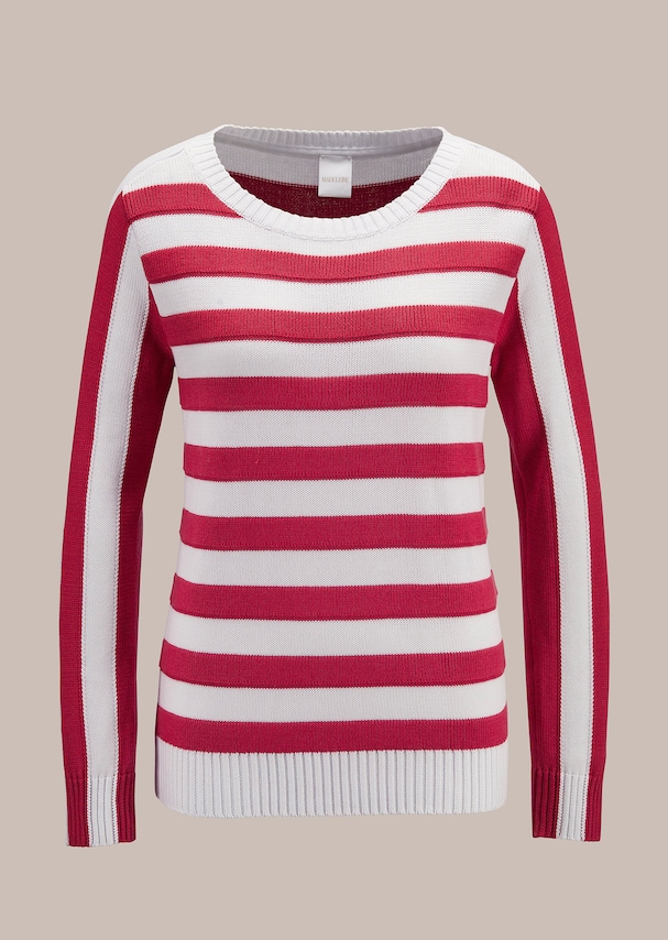 Striped jumper made from the finest Pima cotton