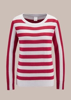 Streifen-Pullover aus feinster Pima Cotton thumbnail 1