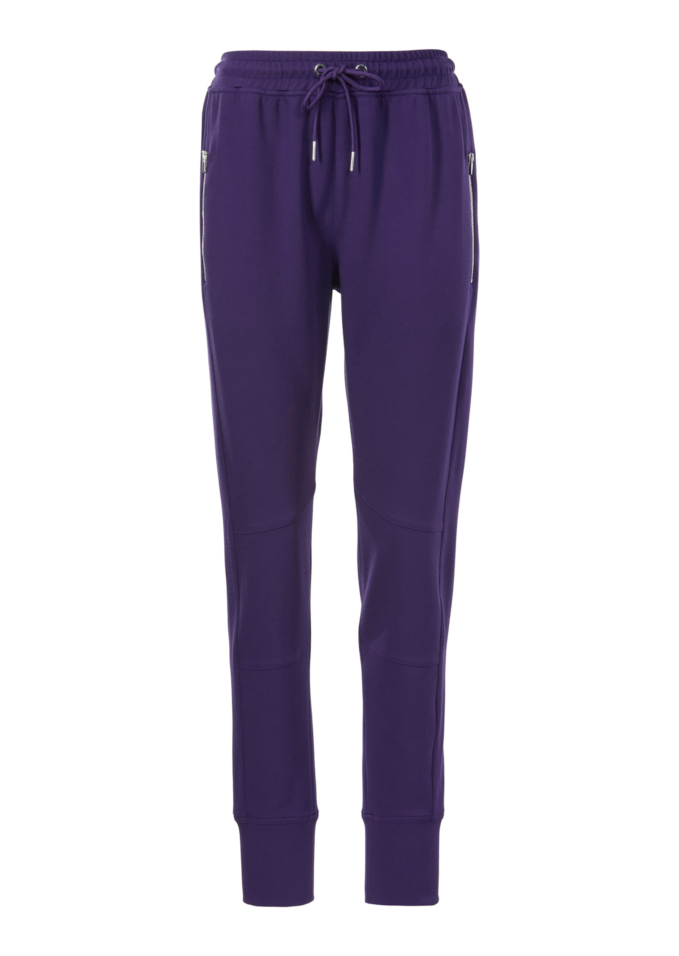 Jogg-Pants mit Reissverschlusstaschen