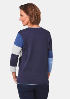 Figurschmeichelnder Pullover aus reiner Baumwolle thumbnail 2