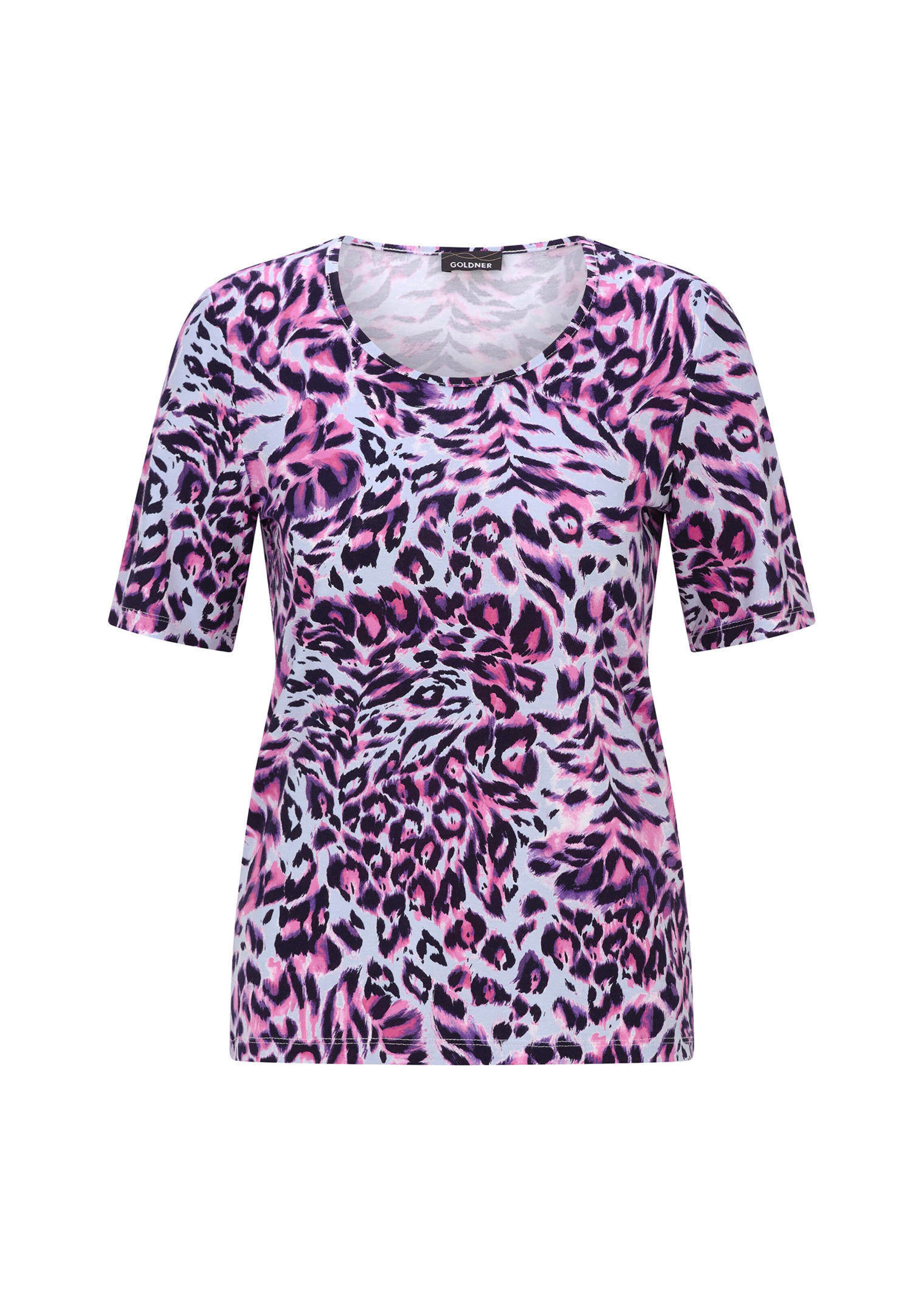 T-shirt en jersey avec imprimé animalier