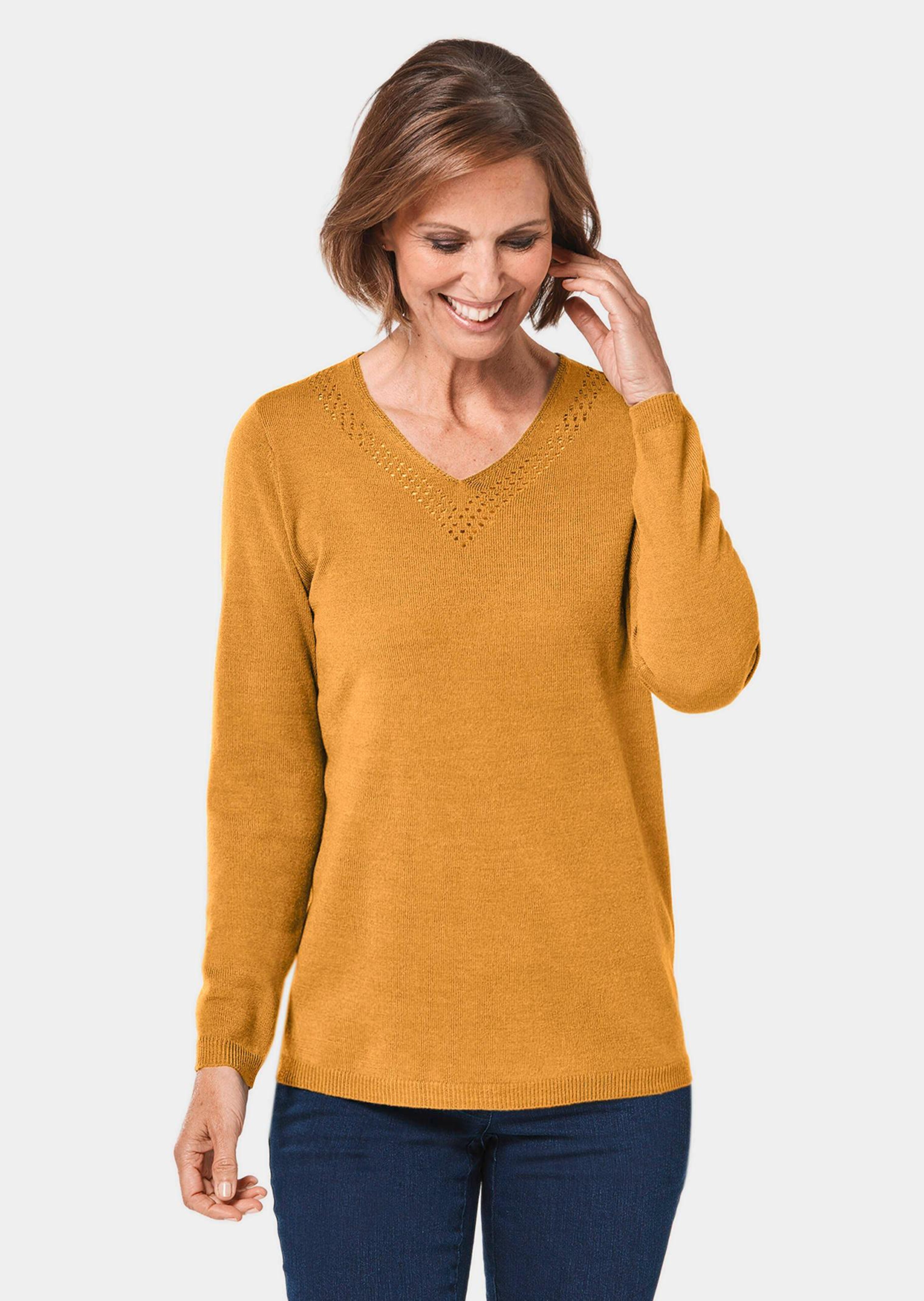 Pull encolure en V