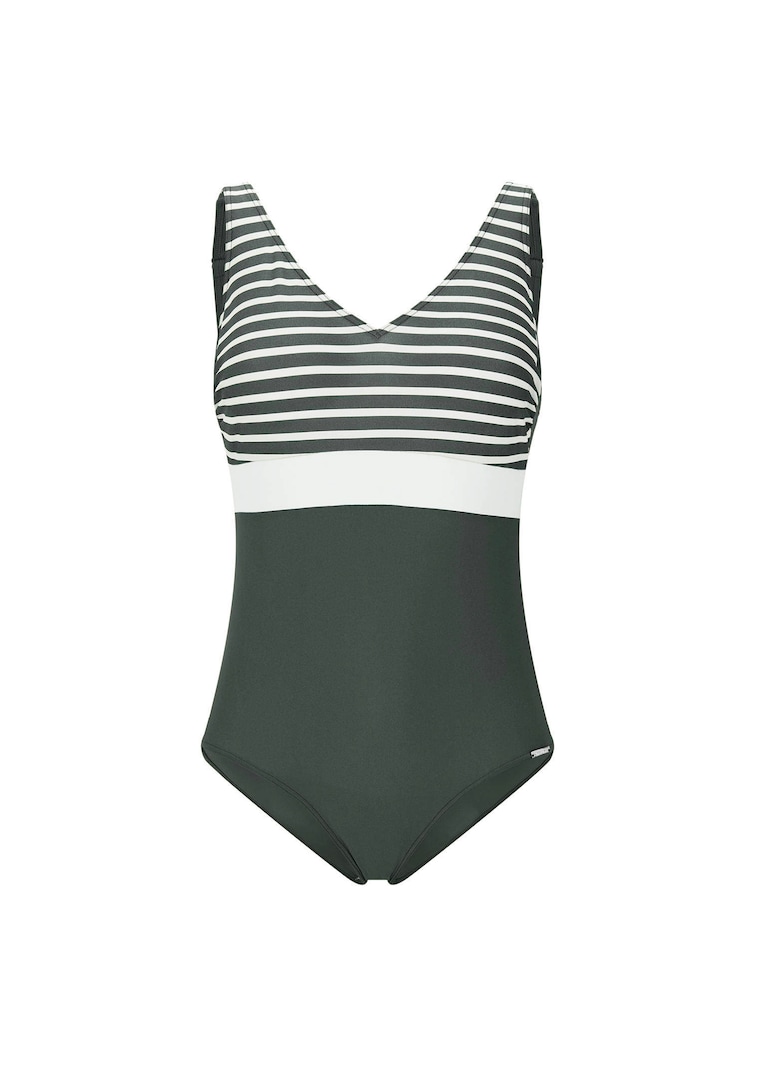 Badeanzug im Streifen-Look