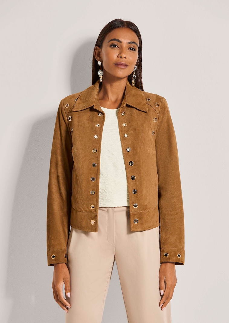 Lederjacke