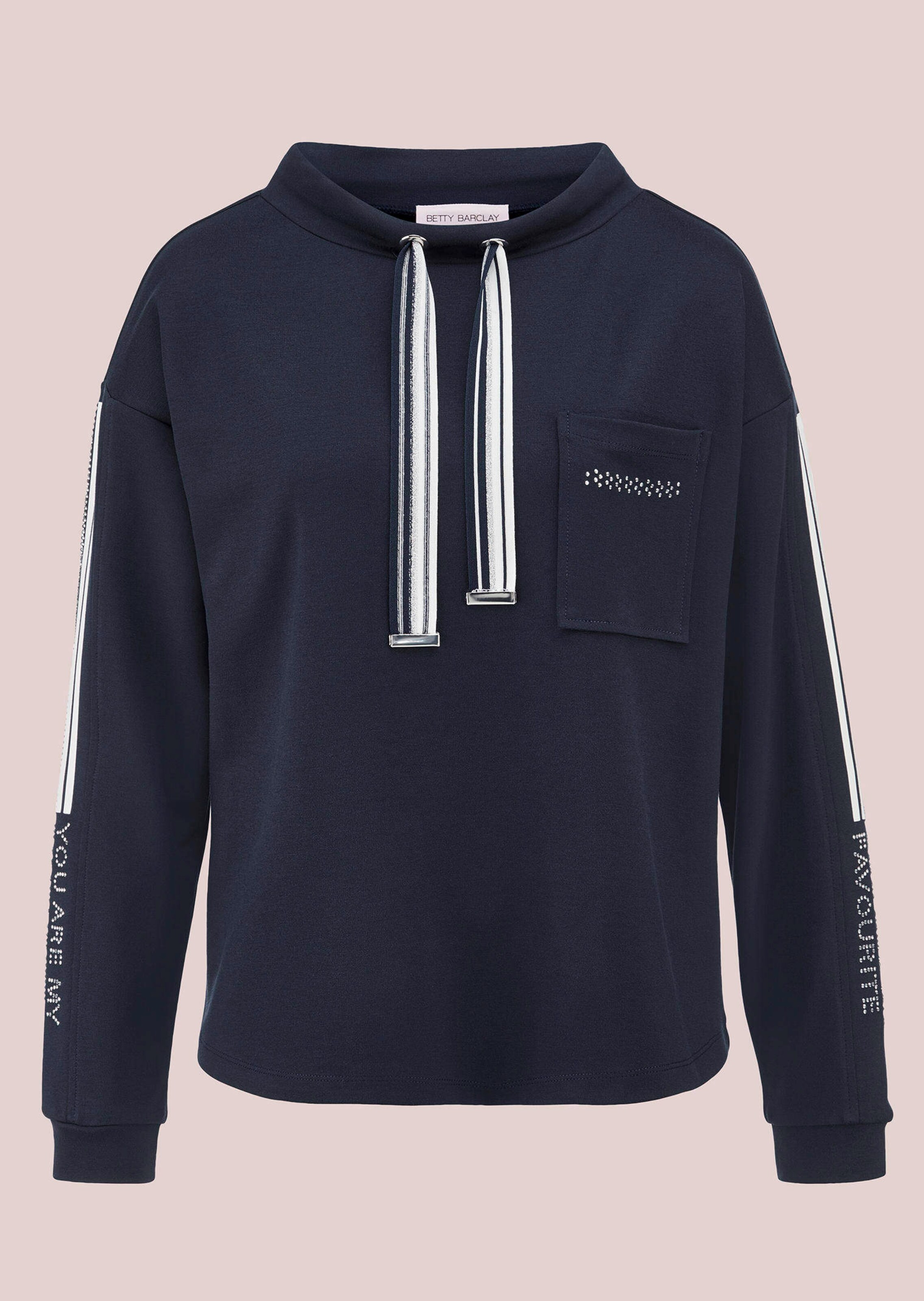 Sweat-shirt avec détails scintillants