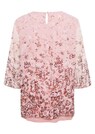 Chiffonbluse mit farbbrillantem Druck thumbnail 3