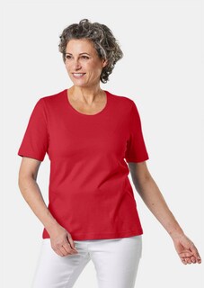 Basic T-Shirt aus reiner Baumwolle thumbnail 1