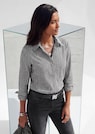 Bluse mit Streifen und Strass thumbnail 1
