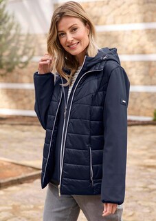Veste matelassée avec manches en Softshell thumbnail 7