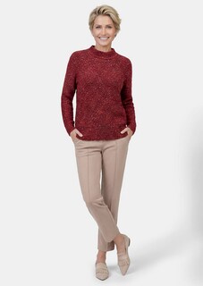 Strickpullover in Bouclé Optik thumbnail 2