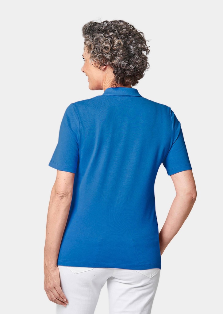 Poloshirt van eersteklas piquéstof