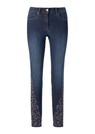 Jeans mit Strass am Bein thumbnail 1