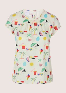 Gedessineerde blouse thumbnail 6