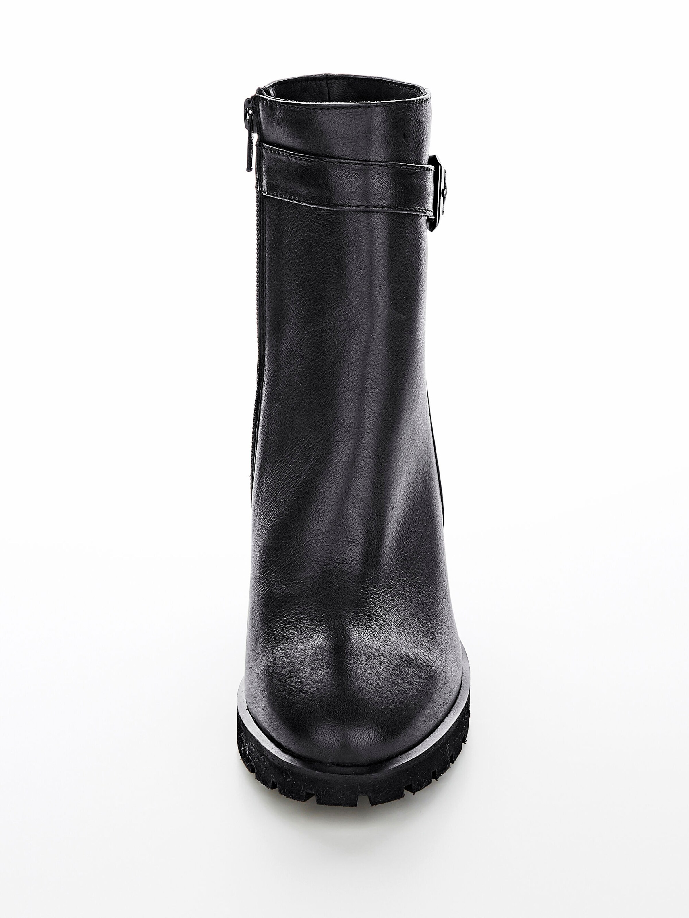 Stiefelette mit dekorativer Schließe 2