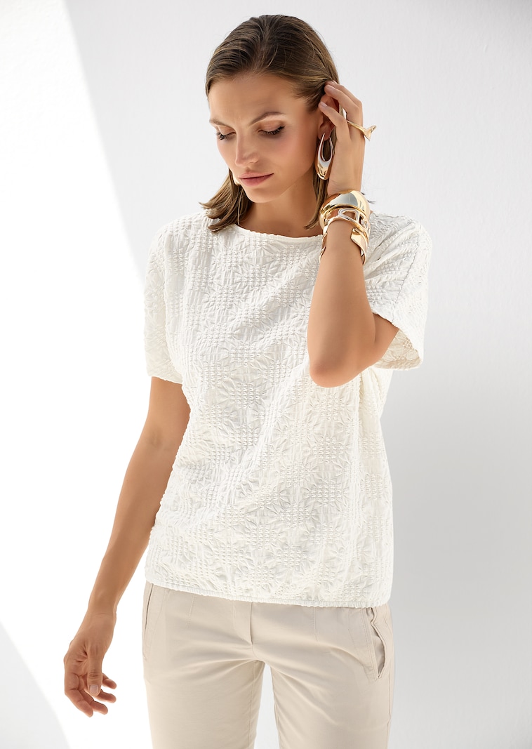 Sweatshirt mit Gummibund