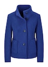 Veste en laine mélangée à col droit thumbnail 6